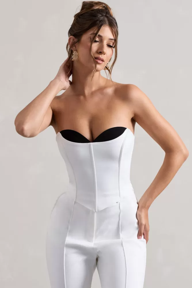 Corset élégant Aubriella sans bretelles - Top blanc lacé Club L London - Nouvelle collection ajustable

(Séparation naturelle par tirets, ajout de détails sensoriels comme 