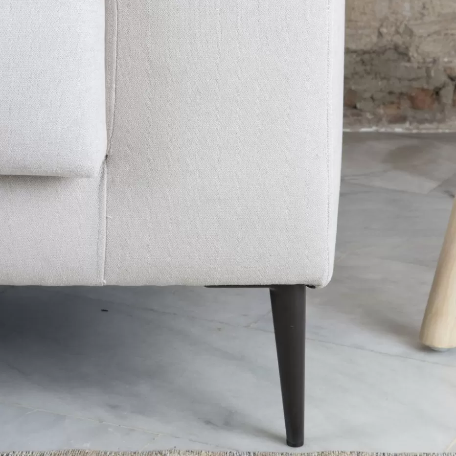 Store Jagger     Canapé 3 places beige  Salon | Canapés 2,3 Et 4 Places