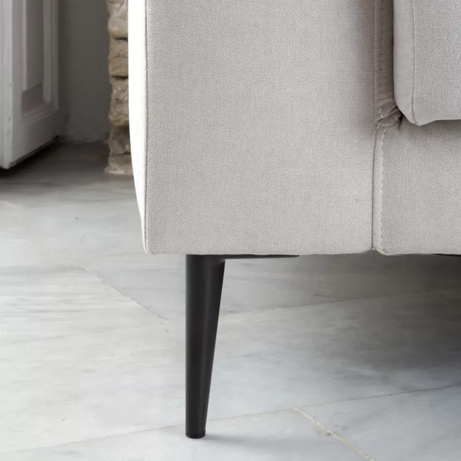 Outlet Jagger     Canapé d’angle droit 4 places beige  Salon | Canapés D’angle